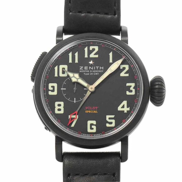 ZENITH Pilot Aeronef Type XX GMT 96.2430.693 Automatic Black Dial 90245573 - Picture 1 of 7